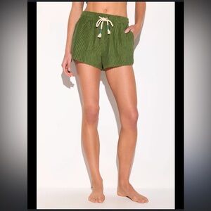 NWOT SPIRITUAL GANGSTER maggie short in dark palm XS